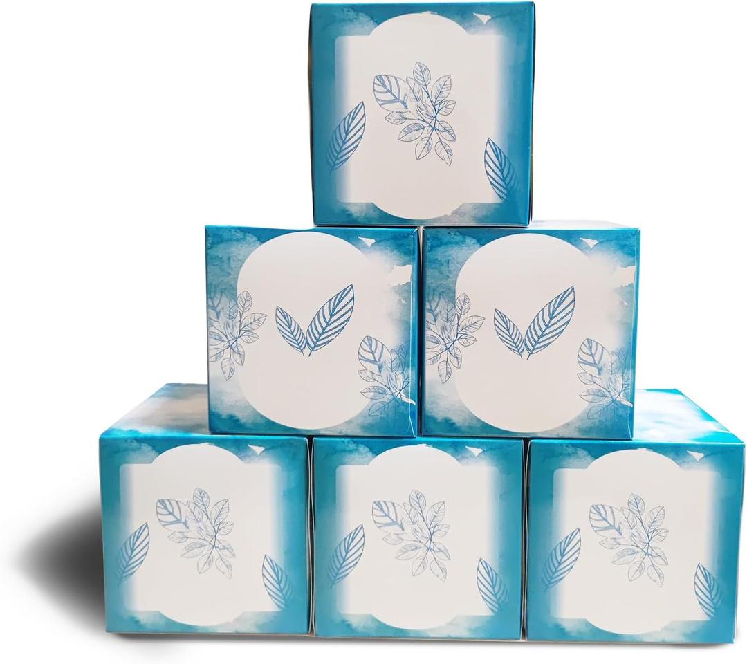 3Ply 60 Tissues Per Cube Box Facial Tissue SPurePaper 6 Box 360 Tissues Total