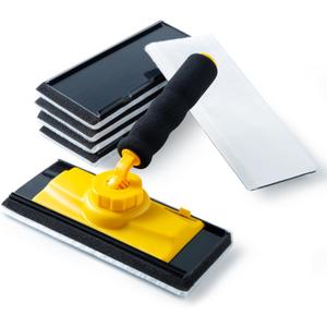 VOOMEY Paint Pad with 5pcs Replacement Pad Refills, Ceiling Pad Painter for Wall Painting, Wood Decks, Sheds and Fences, Large Wall & Ceiling Paint Pad