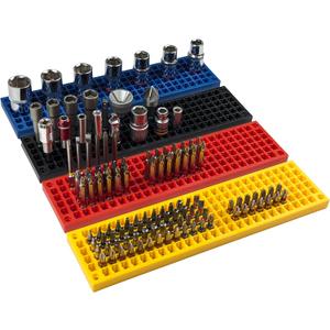 FREE ZONE - 4 PCS Bit Organizer Set  158-Hole Bit Storage  1/4" Hex Bits & Drive Bits Adapter Storage  Toolbox Storage (Tools Not Included)