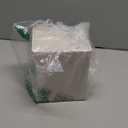 Sumnacon Square Linen Tissue Box Cover - Stylish Cube Tissue Box Holder with Magnetic Bottom, Decorative Tissue Box for Vanity Toilet Tank Dresser Night Stand Table Countertop Office Car, Beige