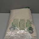 DaysU Linen Natural Curtains 102 Inches Long for Living Room 2 Panels Set Farmhouse Boho Privacy Light Filtering Semi Sheer Curtains for Bedroom Linen Rod Pocket Hook Belt 102 Inch