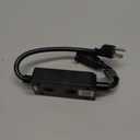 Leviton Decora Smart Wi-Fi Outdoor Plug, Works with Matter, My Leviton, Alexa, Google Assistant, Apple Home/Siri & Wire-Free Anywhere Switch Companion, Weather-Resistant, D215O-1RE, Black