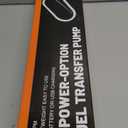 USB Electric Fuel Transfer Pump Battery Powered & Plug-In Power Supply, Portabel Gas Gasoline Transfer Pump For 5 Gallon Gas Can-Orange