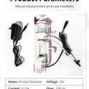 Fish Tank Protein Skimmer Protein Skimmers for Saltwater Equipped with a DC Pump with Adjustable Flow Control, Protein Skimmer the Maximum Capacity of the Aquarium can Reach 25 gallons.