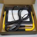 14400LM LED Work Light, 120W Flood Light with 16FT Cord & Switch, Portable Worklight with Stand, 5000K IP66 Waterproof Construction Lighting for Job Site Repairing Workshop Garage