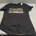 I'm Not Angry I'm German T shirt Germany Flag Funny Humor TShirt S