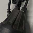 DEWENWILS 120V LED Outdoor Spotlight, 3 Extra Lenses (Red Green Yellow), 5.5W 5000K Plug in Spotlight, Waterproof Landscape Light for Yard, Tree Flag, Holiday, 5FT Extension Cord, UL Listed (Black)