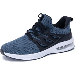 MEHOTO Mens Running Shoes Athletic Tennis Sneakers Lightweight Slip On Walking Shoes for Gym Jogging Workout Size7-13 (11, Greyblue)