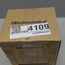 Elite Gourmet Dual Voltage 120-230V, Travel Double Wall Insulated Cool-Touch, 0.6L Electric Kettle Stainless Steel Interior, Hinged-Locking Lid, Auto Shut-Off, Boil Dry Protection, Black