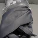 Yakamok 100% Blackout Curtains 84 Inches Long, 2 Thick Layers Heat and Full Light Blocking Soft Thermal Insulated Drapes for Bedroom(52" Wide Each Panel, Grey, 2 Panels)