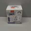 Bubble Machine for Kids Toddlers,45/360 Auto Rotatable Spherical Bubble Maker Toy with LED Light, Rechargeable Bubble Blower for 3 4 5 Year Old, Wedding Party Easter Birthday Gifts (Spherical White)