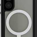 Ghostek Nautical Slim Galaxy S25 Waterproof Case Rugged with Screen Protector, Camera Lens Cover and Magnetic MagSafe Compatible with Samsung S25 2025 (6.2") (Clear)