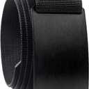 GRIP6 Classic Belt - 1.5-Inch Adjustable Nylon Belts - Versatile Lifestyle and Tactical Belt for Men and Women (Black, M)