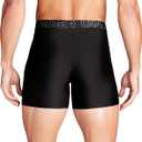 Under Armour Men's Multi-Pack Standard Tech Boxer Brief, 6" Inseam, All-Day Comfort & Ultra-Soft (Black, M)