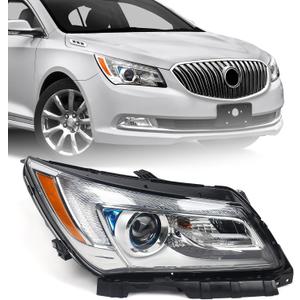 FIONE Headlights Assembly Compatible with Buick LaCrosse 2014 2015 2016 Factory Headlamps Front Light Right Passenger Side RH