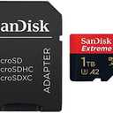 SanDisk MicroSD Card 1TB Extreme Pro Compatible with DJI Avata 2, Mini 4K Drones (SDSQXCD-1T00-GN6MA) V30 Card 200 MB/s - Bundle with 1 Everything But Stromboli MicroSDXC Card Reader