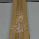 1.1 Inch Diameter Tension Closet Rods for Hanging Clothes 32-85 Inch, Adjustable Pole Closet to Hang Clothes, Heavy Duty Closet bar for Wardrobes with No Drilling Holder, White