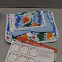 Lusso Gear Kids Airplane Tray Table Cover - Storage Pockets for Toddler Toys & Snacks - Kids Travel Essentials & Organizer - Portable Fit for Most Airplane Trays - Dinos