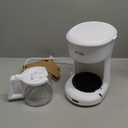 Mr. Coffee 2134286  5-Cup Mini Brew Switch Coffee Maker, White