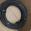 Raindrip 052010P 1/2 in. Drip Irrigation Supply Tubing, 100 ft., for Emitters, Irrigation Parts, and Drip Systems,Black Polythyrene