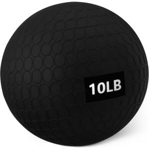 Amazon Basics Slam Medicine Balls for Exercise, 10 Pounds