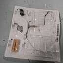 Dream On Me Synergy 5-in-1 Convertible Full-Size Baby Crib with Toddler, Day & Full Bed Conversion in Black, GreenGuard Gold & BSA, 3 Mattress Heights, Sustainable Pinewood