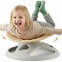 Brelley Sensory Spinning Chair for Autistic Kids, Swivel Chair, Sensory Toys Gifts for Toddlers with ADHD, Sit and Spin Toys, Training Body Coordination, Indoor & Outdoor, 3+ Years