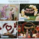 7.2FT Round Balloon Arch Stand Kit,Metal Circle Arch Backdrop Stand for Parties, Gold Wedding Arches Frame with Base for Ceremony Anniversary Birthday Baby Shower Gender Reveal Party Decor