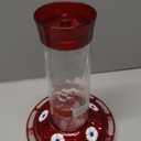 More Birds Bird Health Diamond Hummingbird Feeder, 30oz, Red
