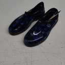 Sloggers Original Waterproof Rain and Garden Shoe for Women Outdoor Slip-On Garden Clog - Made in The USA with Premium Comfort Insole and Arch Support (10, Grungy Paw Print Blue)