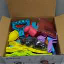 Snow Toys Snowball Maker 32Pcs Snow Molds for Kids Outdoor with Foldable Snow Sleds, Long Shovels Tool, Snowman Kit, Snow Brick Maker, Winter Travel Toys for Toddlers Adults Snow & Sand Play