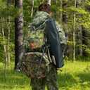 Hunting Blind for Turkey, 3-Panel See-Through Turkey Blind, Full 360 Visibility Pop Up Ground Blind (
‎23.8 x 5 x 4.6 inches)
