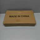 MSERCUOR Freezer Organizer Bins, 2 Pack Stackable Deep Chest Freezer Organizer Bins, Foldable Freezer Baskets with Handles, Black Freezer Storage Organizer Baskets for 5/ 7 Cu.FT Sort Frozen Meats