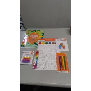Coloring Book & Activity Book 