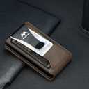 Card Wallet for Men Slim Minimalist: Smart Pop Up Wallets with Money Clip - RFID Front Pocket Credit Card Holder - Gift for Men Husband