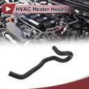 1 Pcs HVAC Heater Hose for Honda Accord 2.3L 1998-2002 Engine Coolant Water Inlet No.79721S84A00 Black Rubber