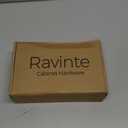 Ravinte 30 Pack 4 Inch Matte Black Kitchen Cabinet Handles Solid Zinc Alloy Cabinet Pulls Cupboard Hardware Drawer Handles