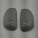 X AUTOHAUX Pair Car Rear View Driver Passenger Side Mirror Cover Cap Replacement Gray for Toyota RAV4 RAV 4 2006 2007 2008 2009 Mirror Guard Covers Exterior Decoration Trims