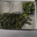 Der Rose 3 Pack Mini Potted Fake Plants Artificial Plastic Eucalyptus Plants Topiaries for Home Office Desk Farmhouse Shelf Room Bathroom Decor(Sage Green)