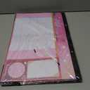 6 x Desk Calendar 2026 with Clear Waterproof Cover 17 x 12 inch 18 Months Wall Calendar Runs from Jul. 2025 to Dec. 2026 School Year Calendar for Schedule Organization Monthly Planner, Pink