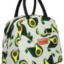 BALORAY Lunch Bag for Women Men Insulated Lunch Box for Adult Reusable Lunch Tote Bag for Work, Picnic or Travel (Avocado)