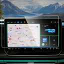 INTGET Navigation Screen Protector for 2025 2026 VW Volkswagen Tiguan Accessories SE SEL R-Line Car GPS Tempered Glass Center Touch Screen Display Touchscreen Protective Film (15inch)