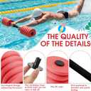 Soulchen 3 Pack Swim Barbells Long Water Weights Eva Foam