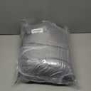 Headboard Cover, Slip Cover, Spring Bed headboard Cover, Small Square Jacquard dust Protector, Bedroom dust Cover, upholstered headboard (Queen:150cm/59in, Gray) (Grey)