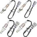 4x Air Fuel Ratio Oxygen O2 Sensor 1 & 2 for Toyota Tundra 2005 2006 4.0L 4.7L Upper Lower Upstream + Downstream