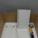 Aenuert Nightstand, 2-Tier Night Stand with Drawer, Wooden Bedside Table for Bedroom Study Room Small Spaces, White