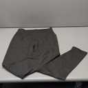 Women's Cotton and Spandex Leggings Pants with Full Length - Great for Yoga, Workout, Exercise, Gym and Running Size L