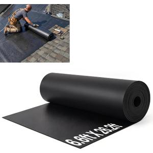 45mil EPDM Rubber Roofing Materials 6.6ft X 26.2ft RV Rubber Roof