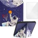 Case Compatible with 8" Kobo Forma(Model N782, 2018 Release Version), Includes a Screen Protector - Premium PU Leather Cover with Auto Sleep/Wake (One Size)