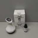 Lymphatic Drainage Massager & Anti Cellulite Massage Tool Helps Reduce Stretch Marks & Cellulite, Body Sculpting Machine For Legs, Arms & Belly with Microcurrent, Light, Heat & Vibration，With Body Oil